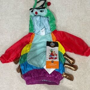 NWT Size 0-6 months Hyde and EEK Caterpillar Pull over top